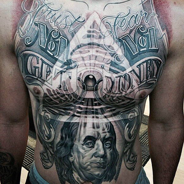 Top 100 besten Bauch Tattoos für Männer männliche Ideen Mann Stil