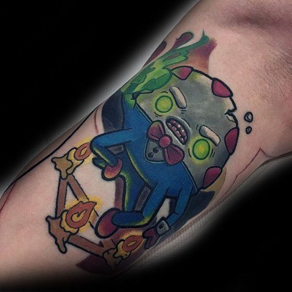 60 Adventure Time Tattoo Designs für Männer - Animated Ink Ideen  