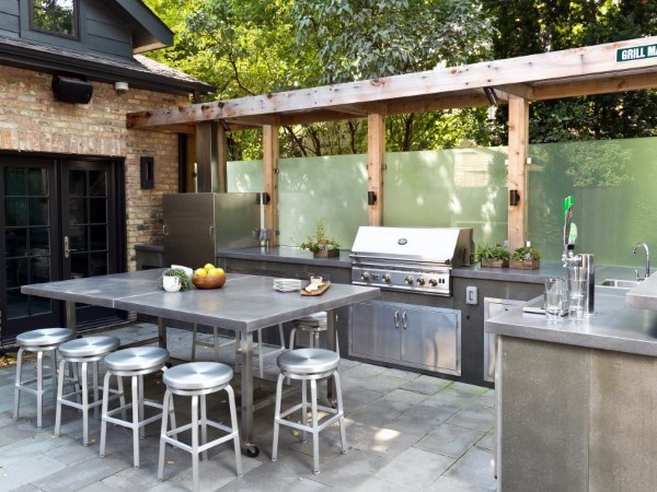Top 60 besten Outdoor-Küche Ideen - Chef inspiriert Backyard Designs  
