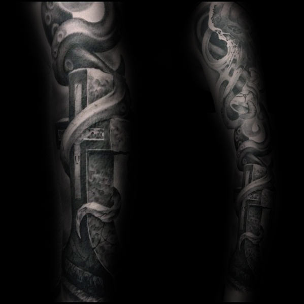 60 Super Sleeve Tattoos für Männer - Maskuline Design-Ideen  