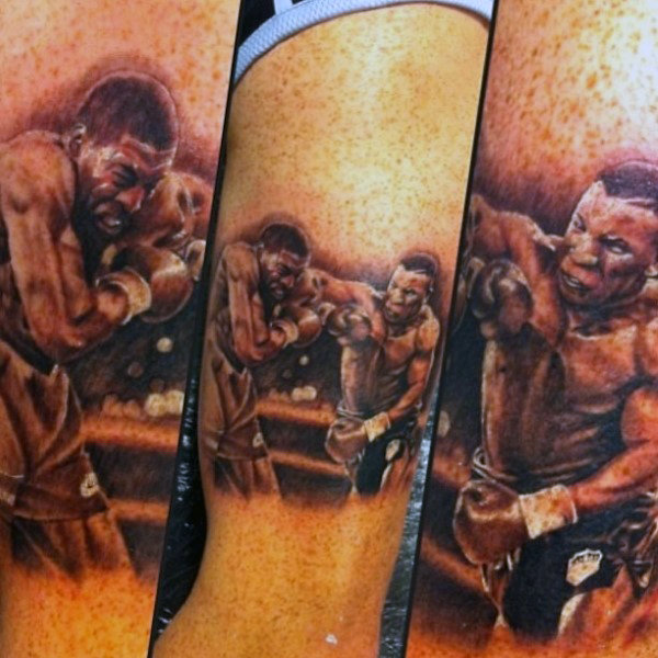 40 Boxing Tattoos für Männer - Ein Handschuh Punch Of Manly Ideen  