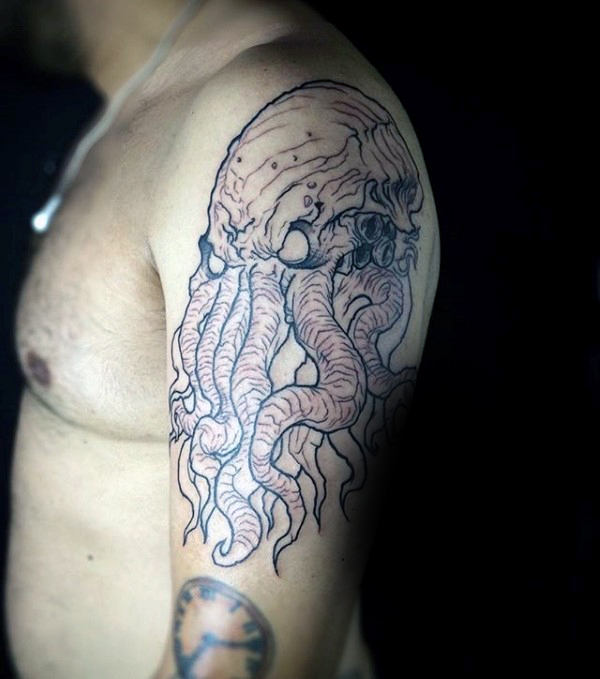 70 Cthulhu Tattoo Designs für Männer - Masculine Ink Ideen  