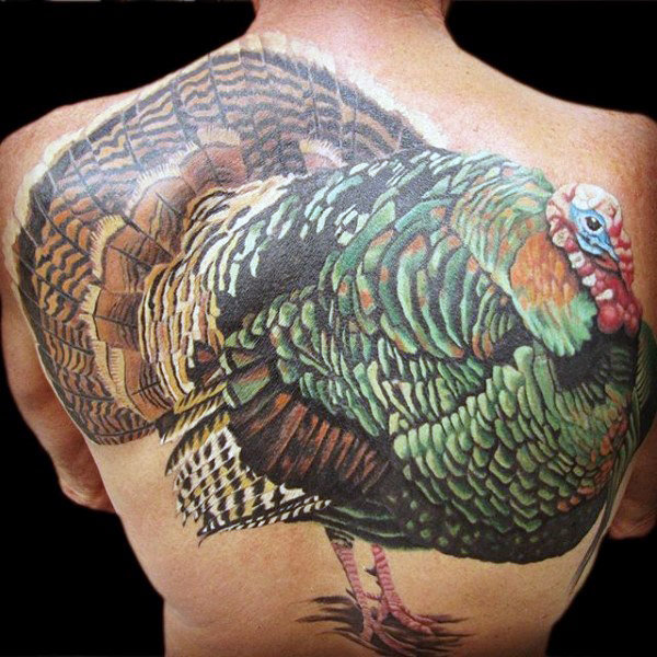 Top 40 besten Türkei Tattoos für Männer - Spiel Vogel Design-Ideen  