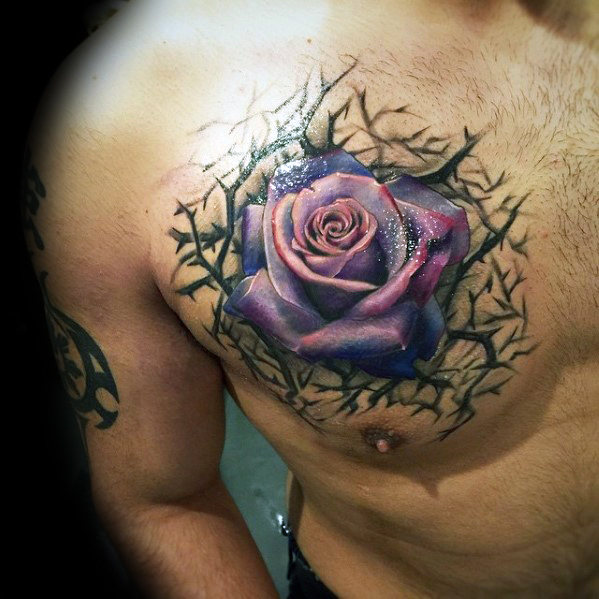 50 Thorn Tattoos für Männer - scharfe Design-Ideen  
