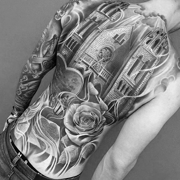 70 unglaubliche Tattoos für Männer - Maskuline Design-Ideen  