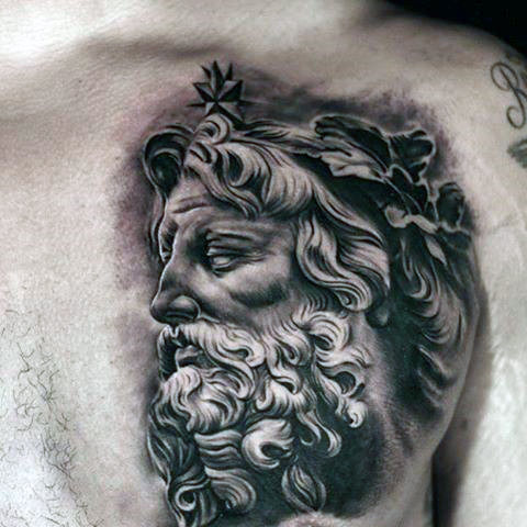 80 Zeus Tattoo Designs für Männer - Ein Thunderbolt der Ideen  