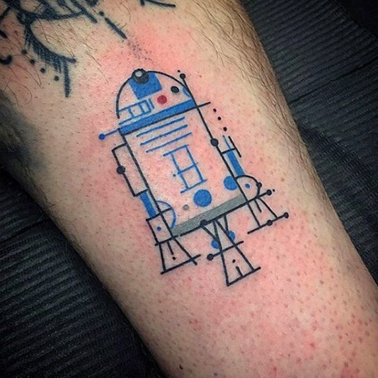 100 Star Wars Tattoos für Männer - Masculine Ink Design-Ideen  