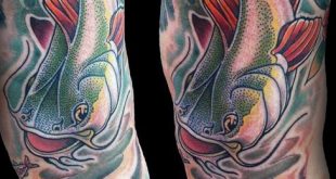 40 Wels Tattoo Designs für Männer - Wasserfarben Ideen  