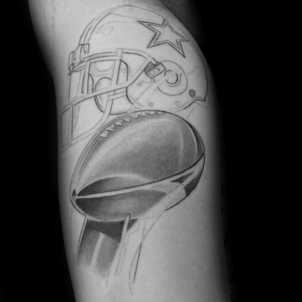 50 Dallas Cowboys Tattoos für Männer - Manly NFL-Tinte Ideen  