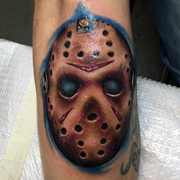 60 Jason Maske Tattoo-Designs für Männer - Freitag Die 13. Ideen  