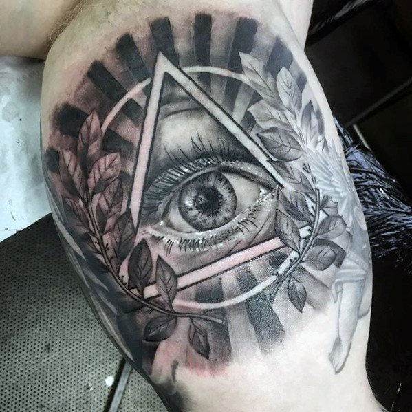 60 Eye Of Providence Tattoo Designs für Männer - Manly Ink Ideen  