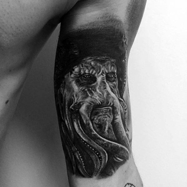 60 Davy Jones Tattoo Designs für Männer - Sailors Devil Ink Ideen  