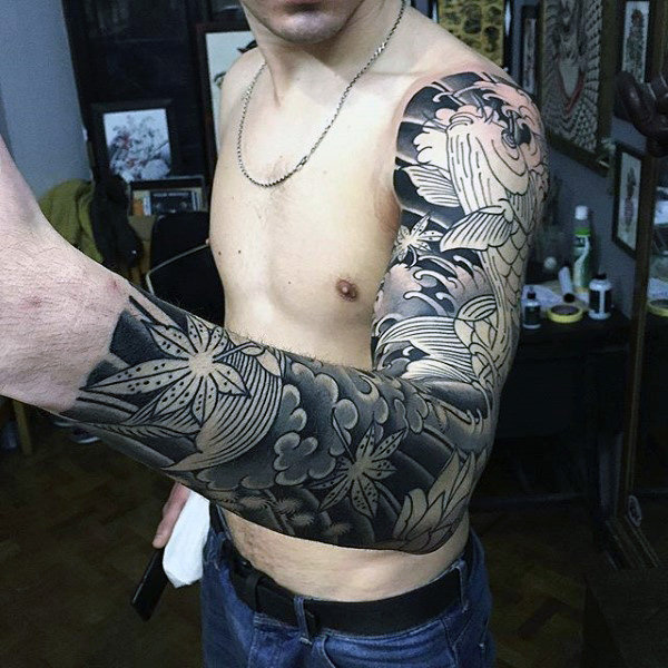 80 kranke Tattoos für Männer - Masculine Ink Design-Ideen  