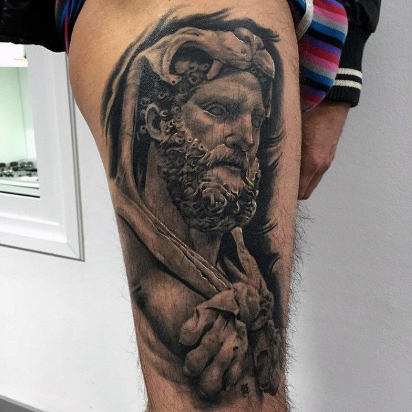 75 Hercules Tattoo Designs für Männer - Heroic Ink Ideen  