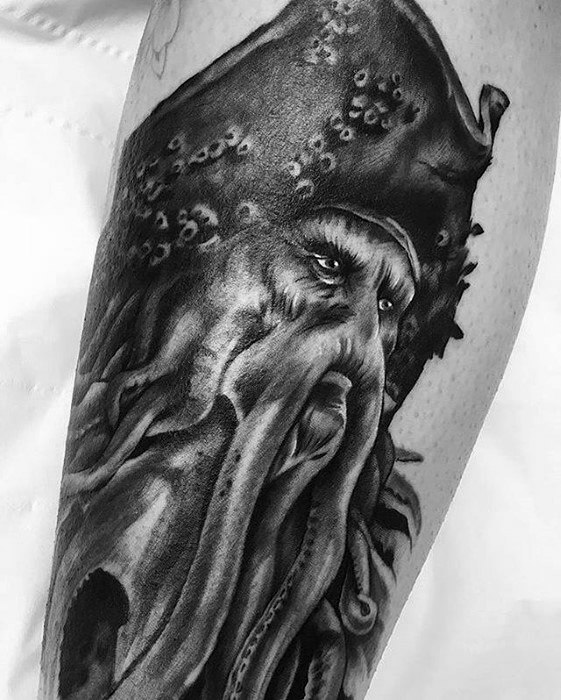 60 Davy Jones Tattoo Designs für Männer - Sailors Devil Ink Ideen  