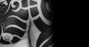 50 Tier Tribal Tattoos für Männer - Maskuline Design-Ideen  