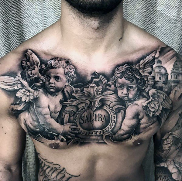 90 Große Tattoos für Männer - Giant Ink Design-Ideen  