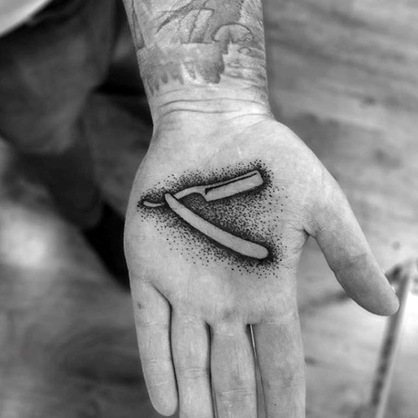 80 Rasiermesser Tattoo Designs für Männer - scharfe Tinte Ideen  