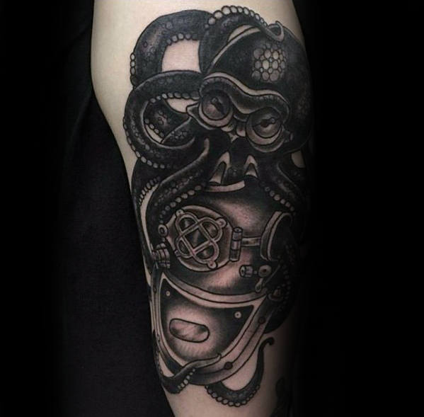 60 Octopus Arm Tattoo Designs für Männer - Cool Ink Ideas  