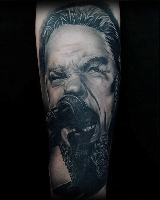 60 Metallica Tattoos Designs für Männer - Heavy Metal Ink Ideen  