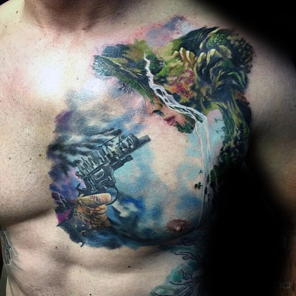 90 moderne Tattoos für Männer - Designideen des 21. Jahrhunderts  