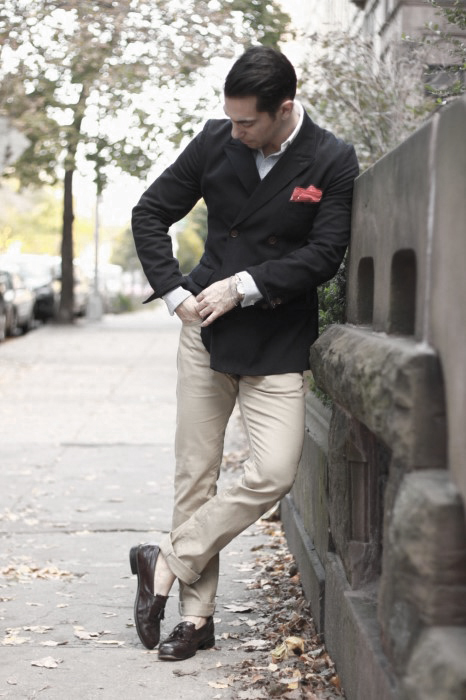 Was zu Khaki Hosen für Männer - 50 Male Outfit Styles tragen  