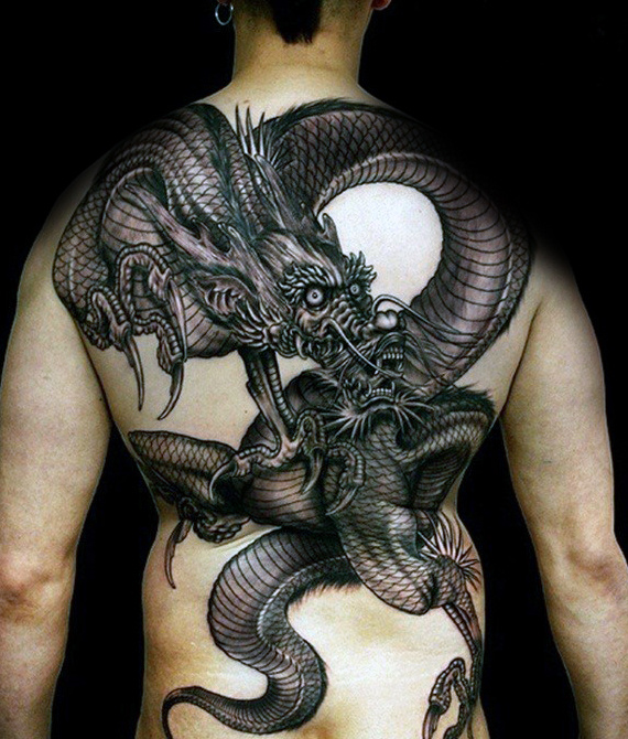 50 chinesische Drache Tattoo Designs für Männer - flammende Tinte Ideen  