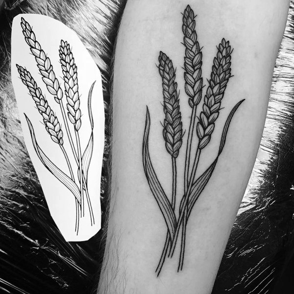 60 Landwirtschaft Tattoos für Männer - Landwirtschaft Design-Ideen  