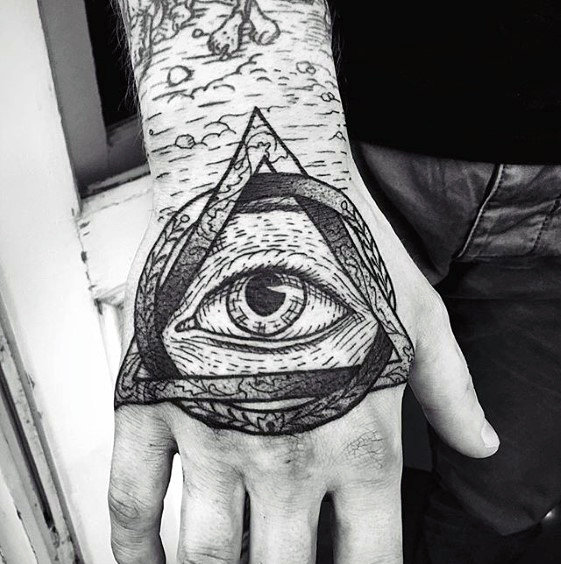 60 Eye Of Providence Tattoo Designs für Männer - Manly Ink Ideen  