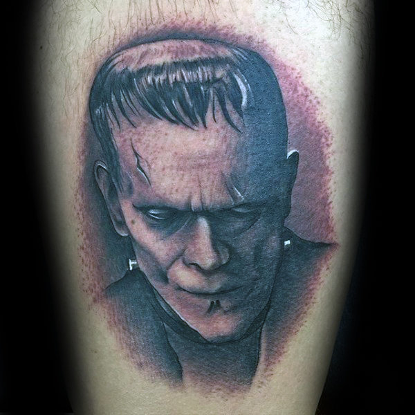 Top 80 besten Frankenstein Tattoos für Männer - Monster Design-Ideen  