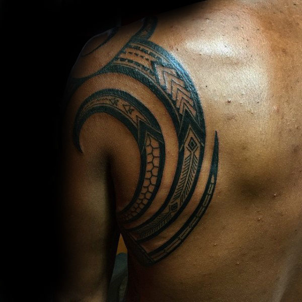 90 Samoanische Tattoo Designs für Männer - Tribal Ink Ideen  