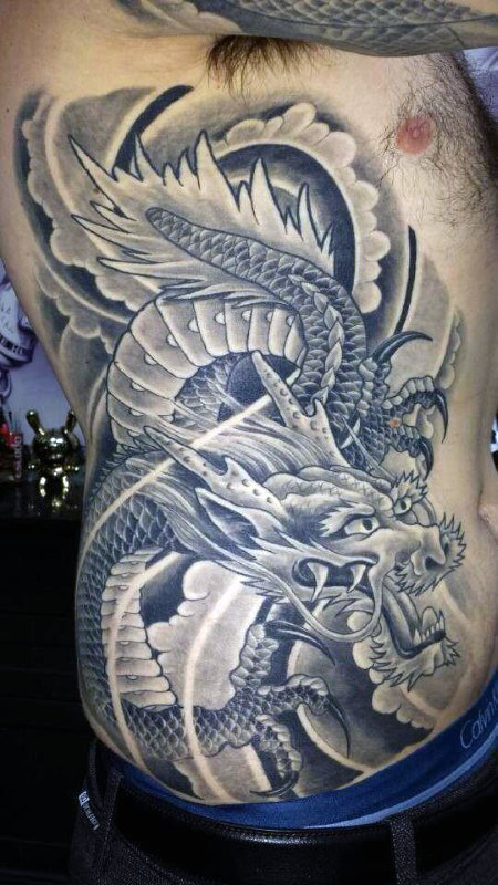 50 chinesische Drache Tattoo Designs für Männer - flammende Tinte Ideen  