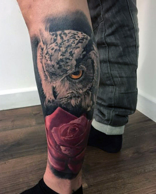 Top 75 beste Bein Tattoos für Männer - Tinte vom Knie bis zum Knöchel  