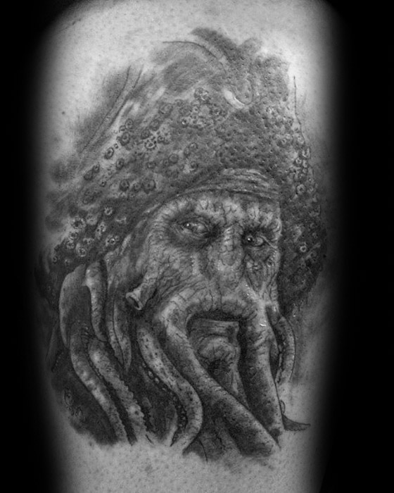 60 Davy Jones Tattoo Designs für Männer - Sailors Devil Ink Ideen  