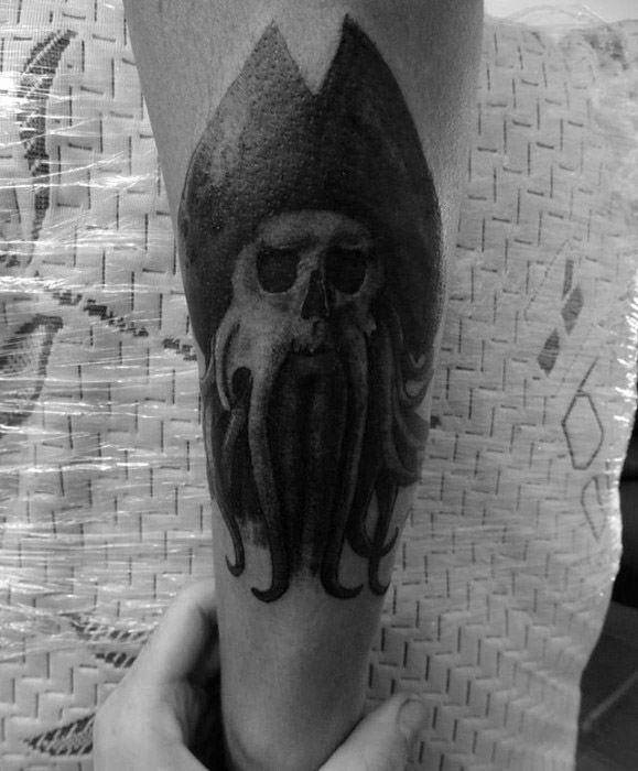 60 Davy Jones Tattoo Designs für Männer - Sailors Devil Ink Ideen  