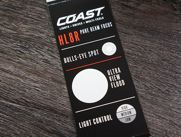 Coast HL8R Scheinwerfer Review - wiederaufladbare LED-Freisprecheinrichtung  