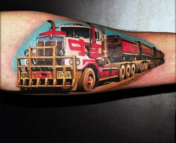 70 Auto Tattoos für Männer - Coole Automotive Design-Ideen  