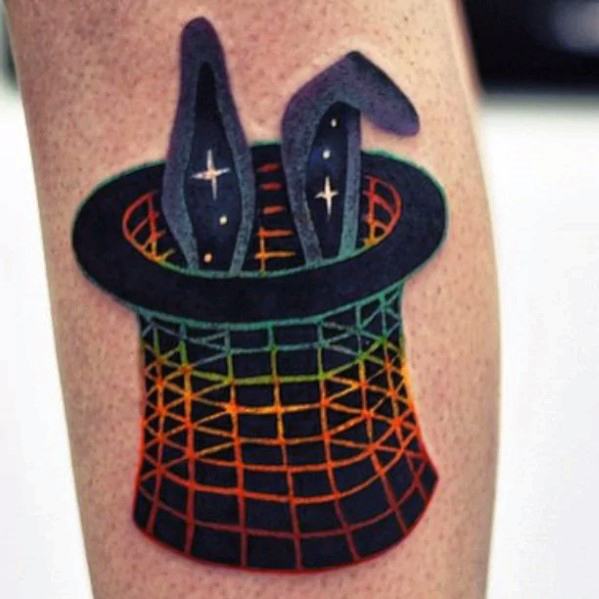 40 Magier Tattoo Designs für Männer - Magic Trick Ink Ideas  