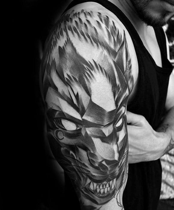 60 Sick Wolf Tattoo Designs für Männer - Manly Ink Ideen  